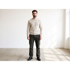 Brooks Brothers Men's Corduroy Pants W36 L30 Gray‎ Stretch Cotton Casual Work